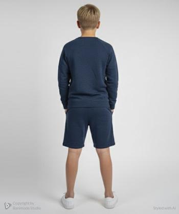 ست سويشرت و شلوارك پسرانه يو اس پولو كد 1221A16