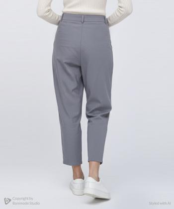 شلوار کتان زنانه ریس کد 1036027