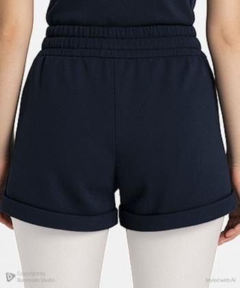 شلوارک ورزشی زنانه مل اند موژ مدل MEL-W09122