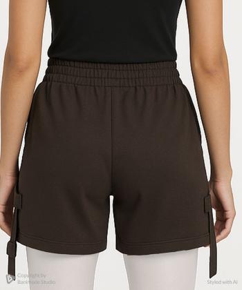 شلوارک ورزشی زنانه مل اند موژ مدل MEL-W09115