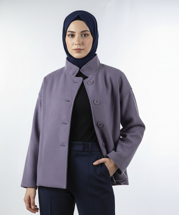 پالتو زنانه نارین مد مدل 802
