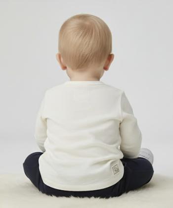 تیشرت نخی نوزاد نوزادان کوتون مدل 6WMB10053TK