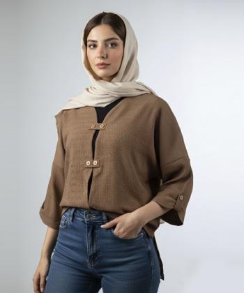 مانتو کوتاه زنانه نارین مد مدل 701