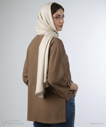 مانتو کوتاه زنانه نارین مد مدل 701