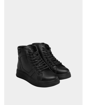 كفش ساقدار زنانه چرم طبيعي نوين چرم مدل 2287