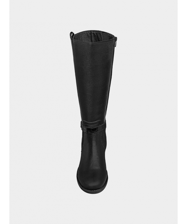 بوت زنانه چرم طبیعی نوین چرم Novin Leather مدل 1611