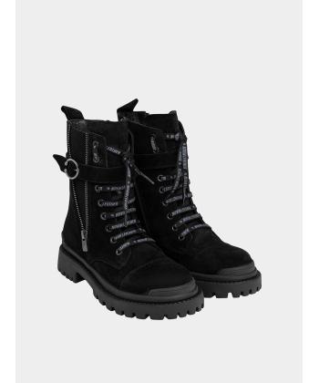 نيم بوت زنانه چرم طبيعي نوين چرم مدل 8045