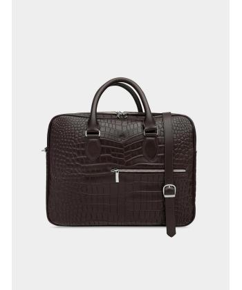 کیف اداری چرم طبیعی نوین چرم Novin Leather مدل رومئو