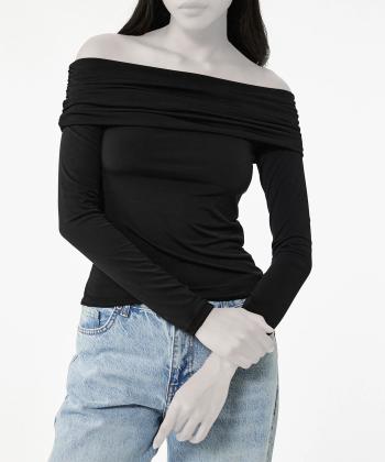 تیشرت آستین بلند زنانه کوتون کد 6WAK80032EK