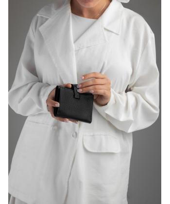 كيف پول زنانه چرم طبيعي نوين چرم مدل آراز