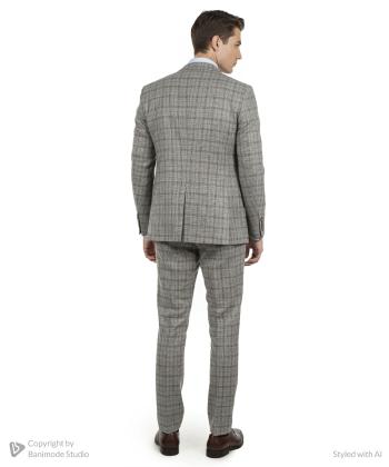 ست كت و شلوار مردانه پيركاردين كد SUPI10308070