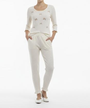 ست تیشرت آستین بلند و شلوار زنانه ناربن کد WS3965