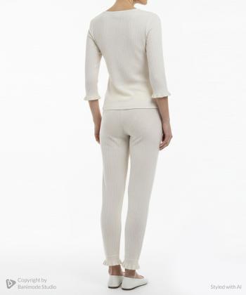 ست تیشرت آستین بلند و شلوار زنانه ناربن کد WS3965