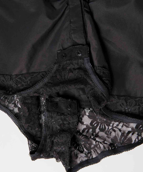 بادی آستین کوتاه برند پی لس Brand Payless مدل Buckle Detail
