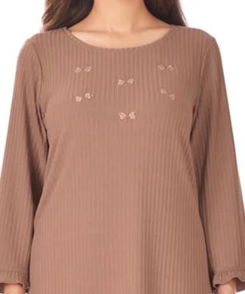 ست تیشرت آستین بلند و شلوار زنانه ناربن کد WS3965