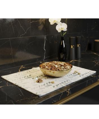 دستمال آشپزخانه یک رو حوله نمک مدل پولکی کد 905029