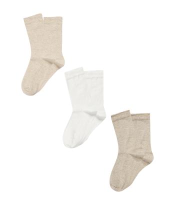 جوراب ساق بلند زنانه كوتون كد 6WAK80391AA بسته 3 عددی