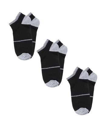 جوراب ساق كوتاه مردانه كوتون كد 6WAM80204AA بسته 3 عددی