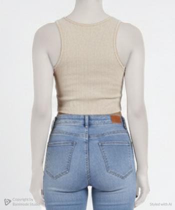 تاپ نخی زنانه جوتی جینز مدل 41773218