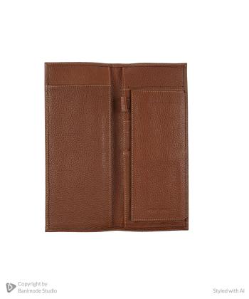 جلد دسته چك چرم طبيعي نوين چرم مدل تامي