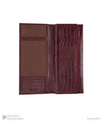 جلد دسته چك چرم طبيعي نوين چرم مدل دالاس