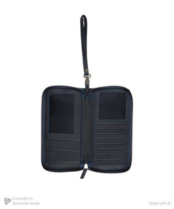 جلد دسته چک چرم طبیعی نوین چرم Novin Charm مدل کسری