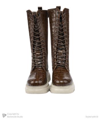 بوت زنانه چرم طبيعي نوين چرم مدل 2269