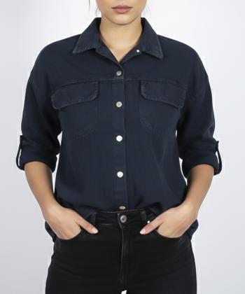 شومیز آستین بلند زنانه بهبود مدل 502100