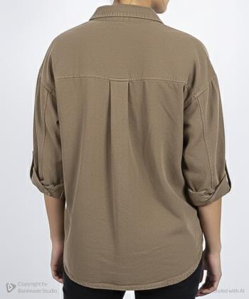 شومیز آستین بلند زنانه بهبود مدل 502100