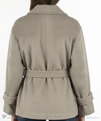 پالتو کوتاه زنانه بهبود مدل 801006