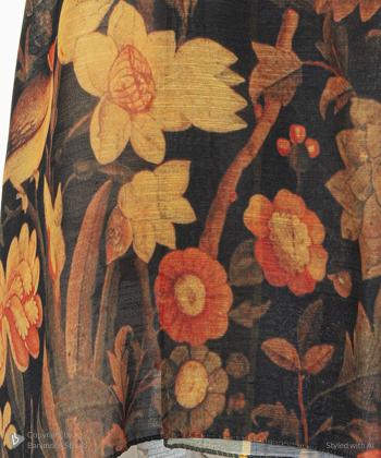 شال زنانه قلم فلزي كد SH20200