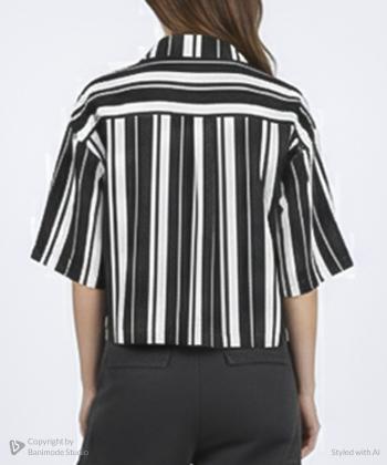 شومیز آستین بلند زنانه بهبود مدل 509071