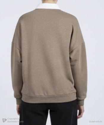 سویشرت  زنانه بهبود مدل 715139