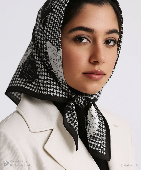 ميني اسكارف زنانه نوولاشال كد 77171