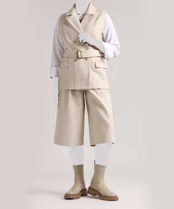 شلوارک پارچه ای زنانه سارك كد 1245095