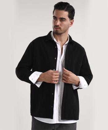 پیراهن آستین بلند مردانه سارک مدل 1214700