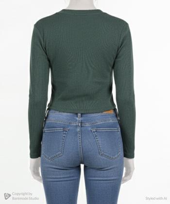 بلوز آستین بلند زنانه بهبود مدل 715098