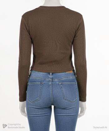 بلوز آستین بلند زنانه بهبود مدل 715098