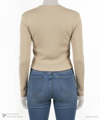 بلوز آستین بلند زنانه بهبود مدل 715098