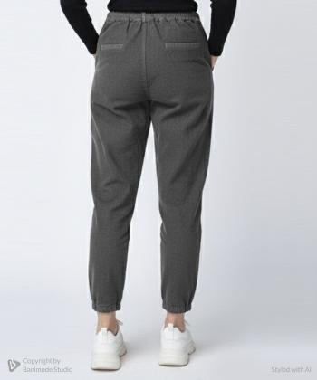 شلوار کتان زنانه بهبود مدل 302247