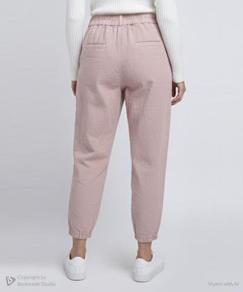 شلوار کتان زنانه بهبود مدل 302247