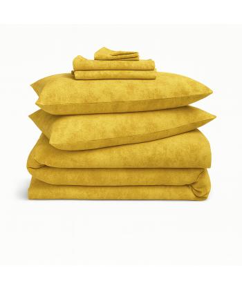 سرویس لحاف دستر مدل پتینه دو نفره شش تکه دستر کد 21141499991801