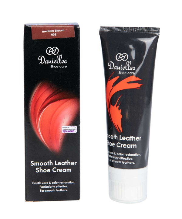 واکس تیوپی کفش دنیلی Daniellee مدل Smooth Leather Shoe Cream