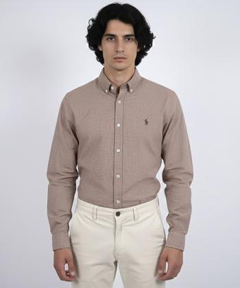 پيراهن آستين بلند مردانه برند پي لس كد AM4465