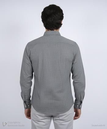 پيراهن آستين بلند مردانه برند پي لس كد AM4472