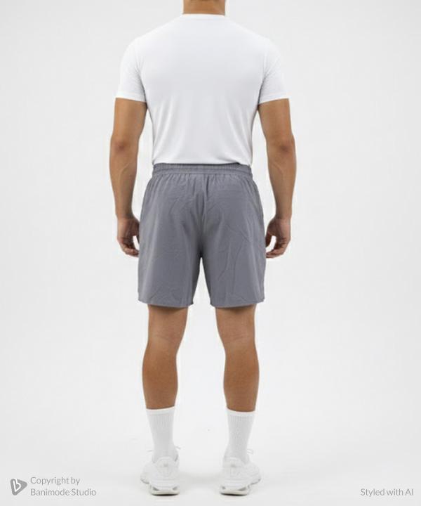 UNIPRO MEN-CHALLENGER WOVEN SHORTS-SILVER