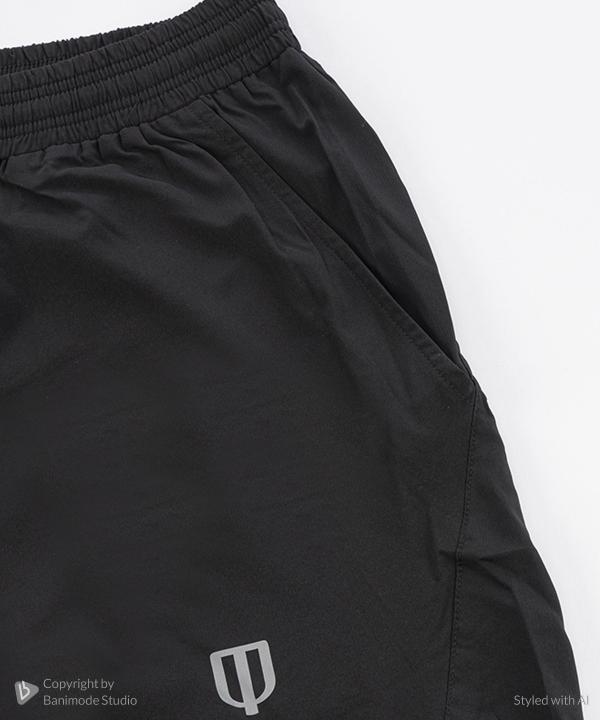 UNIPRO MEN-CHALLENGER WOVEN SHORTS-BLACK