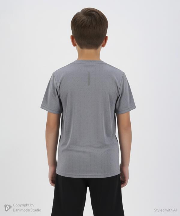 UNIPRO BOYS-JUNIOR ADI SS TSHIRTS-LIGHT GREY