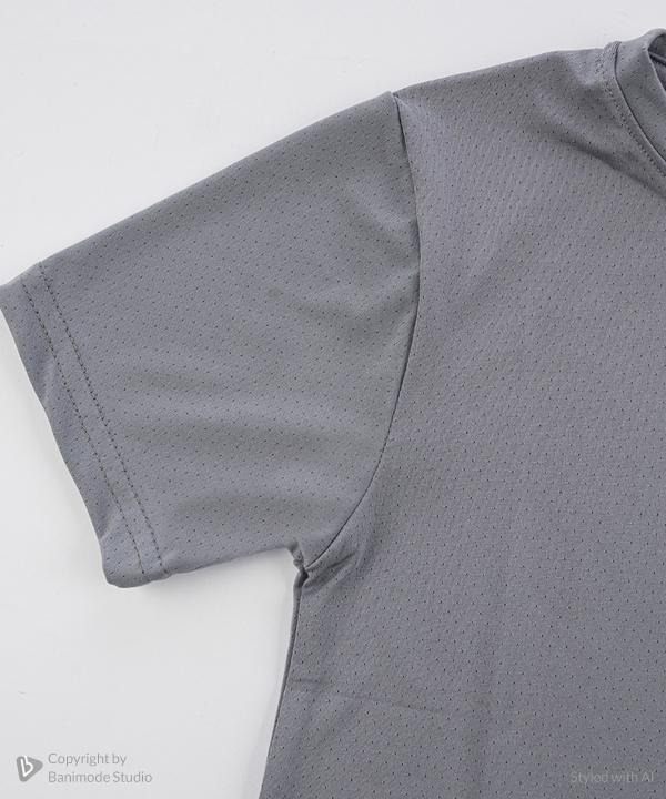 UNIPRO BOYS-JUNIOR ADI SS TSHIRTS-LIGHT GREY