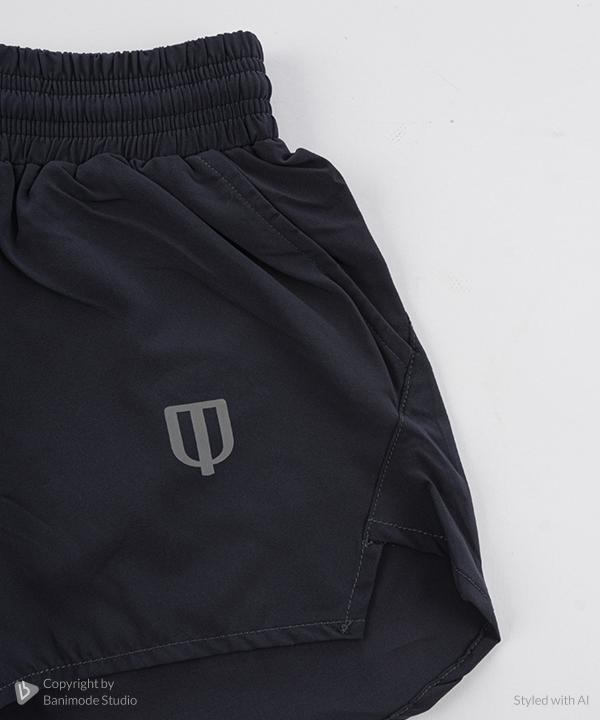 JUNIOR CHALLENGER WOVEN SHORTS-ANTHRACITE